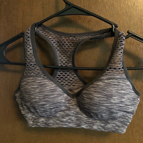 PINK Victoria’s Secret grey padded sports bra. Size XS (AA-B). - Picture 1 of 4